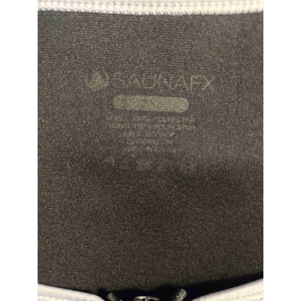 SAUNAFX Black Sleeveless Full Zip Neoprene Slimming Sauna Vest XXL - Picture 6 of 6